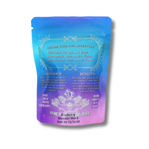 Made in Space - Magic Mushroom Gummies Jellies Blueberry