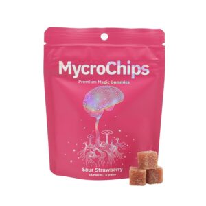 MycroChips Premium Magic Gummies - Sour Strawberry