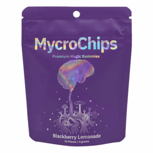MycroChips Premium Magic Gummies - Blackberry Lemonade - front