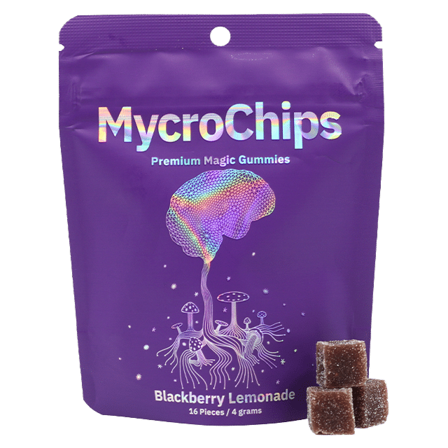 MycroChips Premium Magic Gummies - Blackberry Lemonade