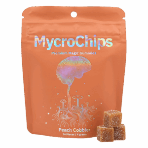 MycroChips Premium Magic Gummies - Peach Cobbler