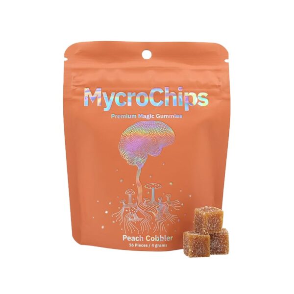 MycroChips-Premium-Magic-Gummies-Peach-Cobbler