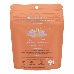 MycroChips Premium Magic Gummies - Peach Cobbler - Front