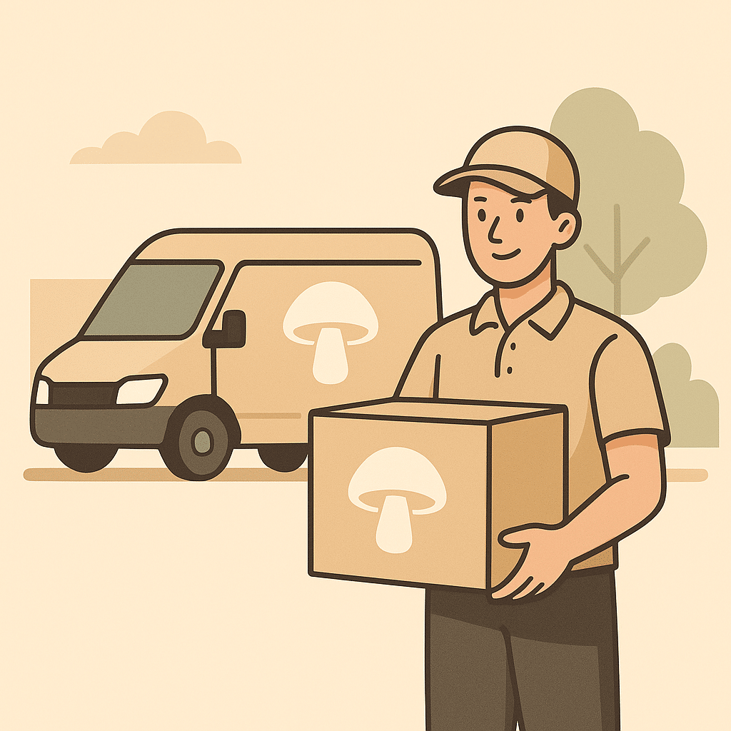 Mushroom Delivery in Santa Cruz