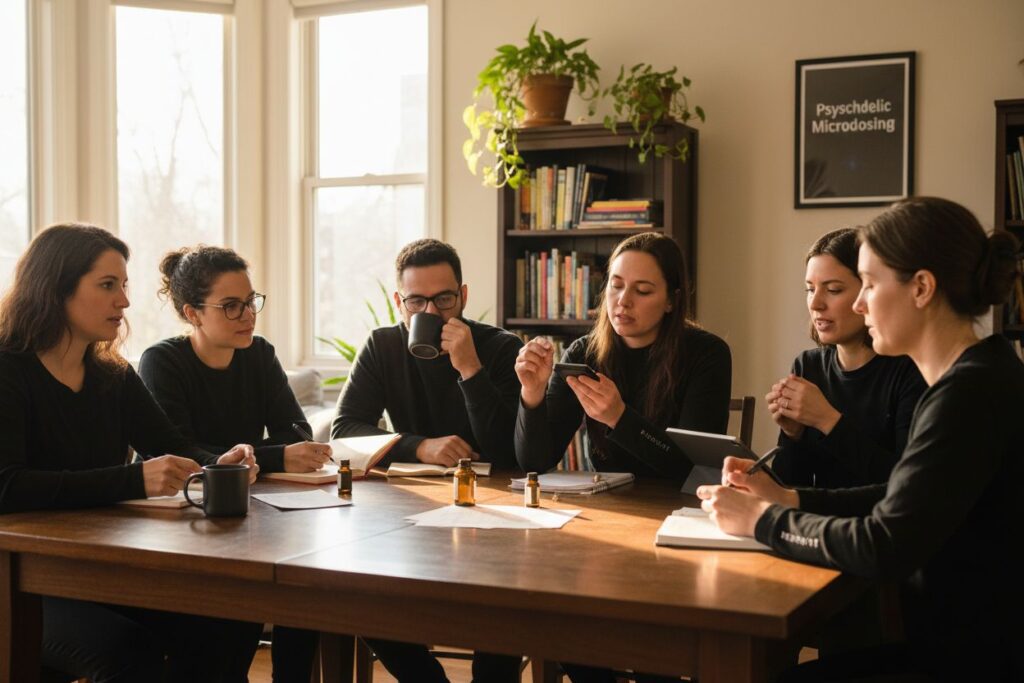 psychedelic microdosing group