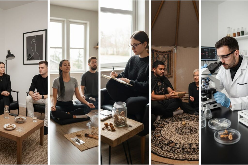 psilocybin use, therapy, microdosing