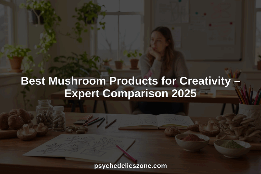 best mushroom products for creativity hero header image