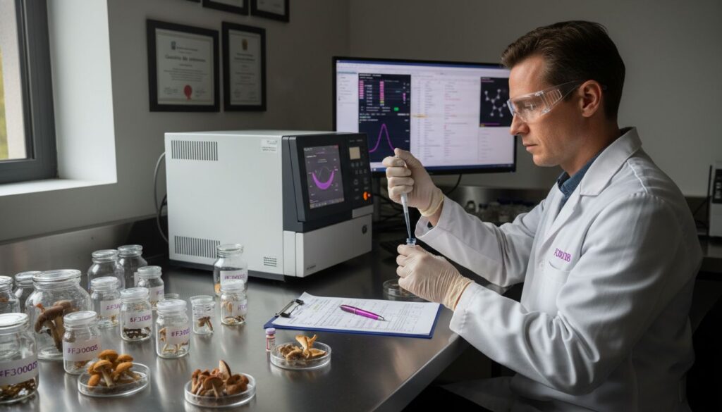 mushroom laboratory testing