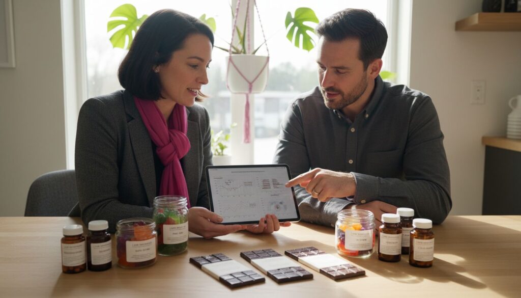 modern kitchen psychedelic edibles