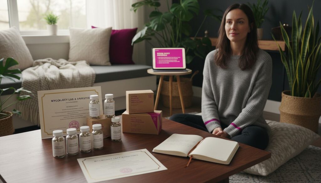 mushroom product preparation