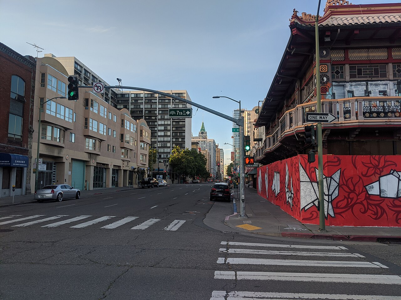 7th Street in West Oakland, California