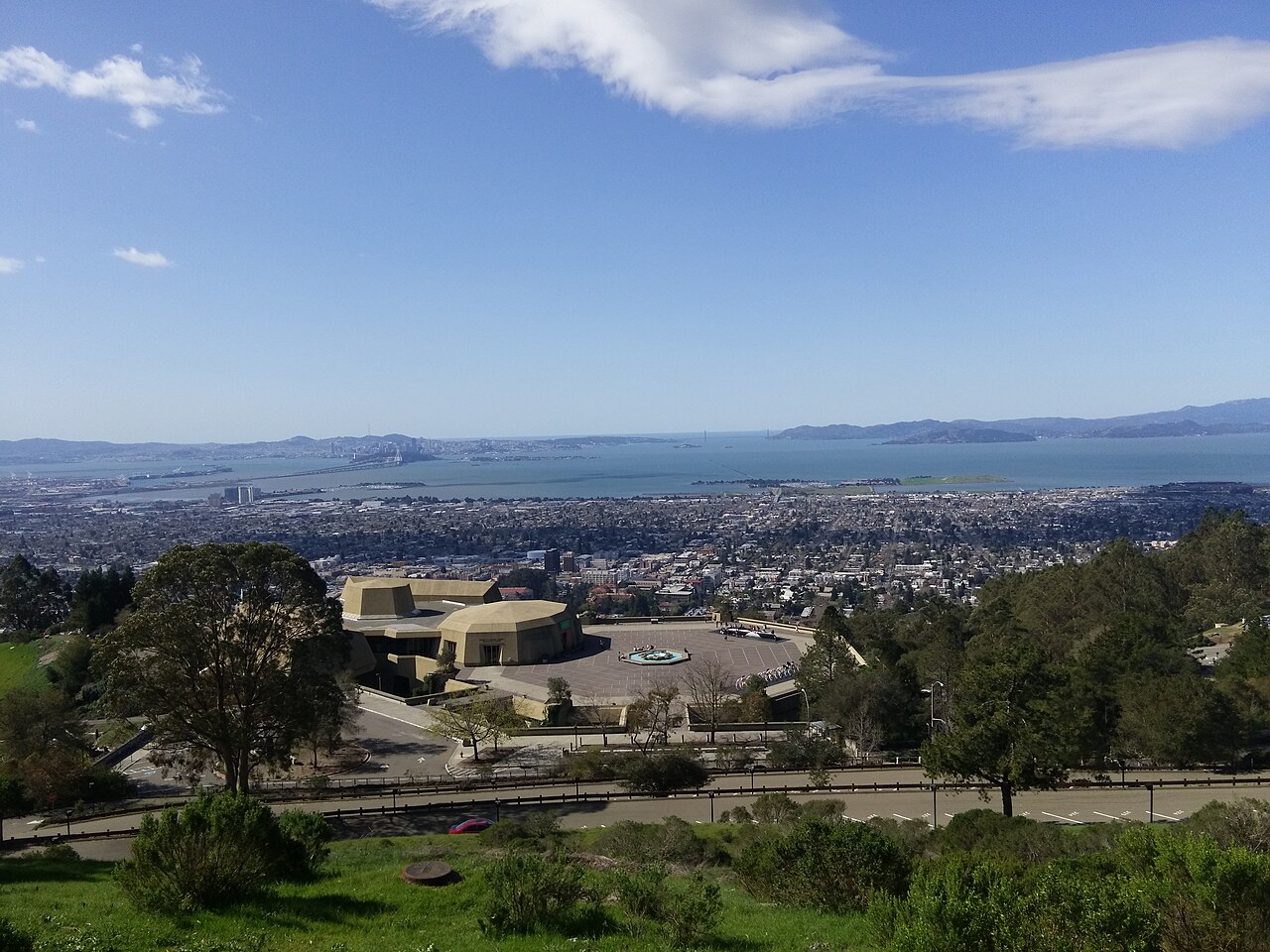Berkeley Hills view toward San Francisco Bay