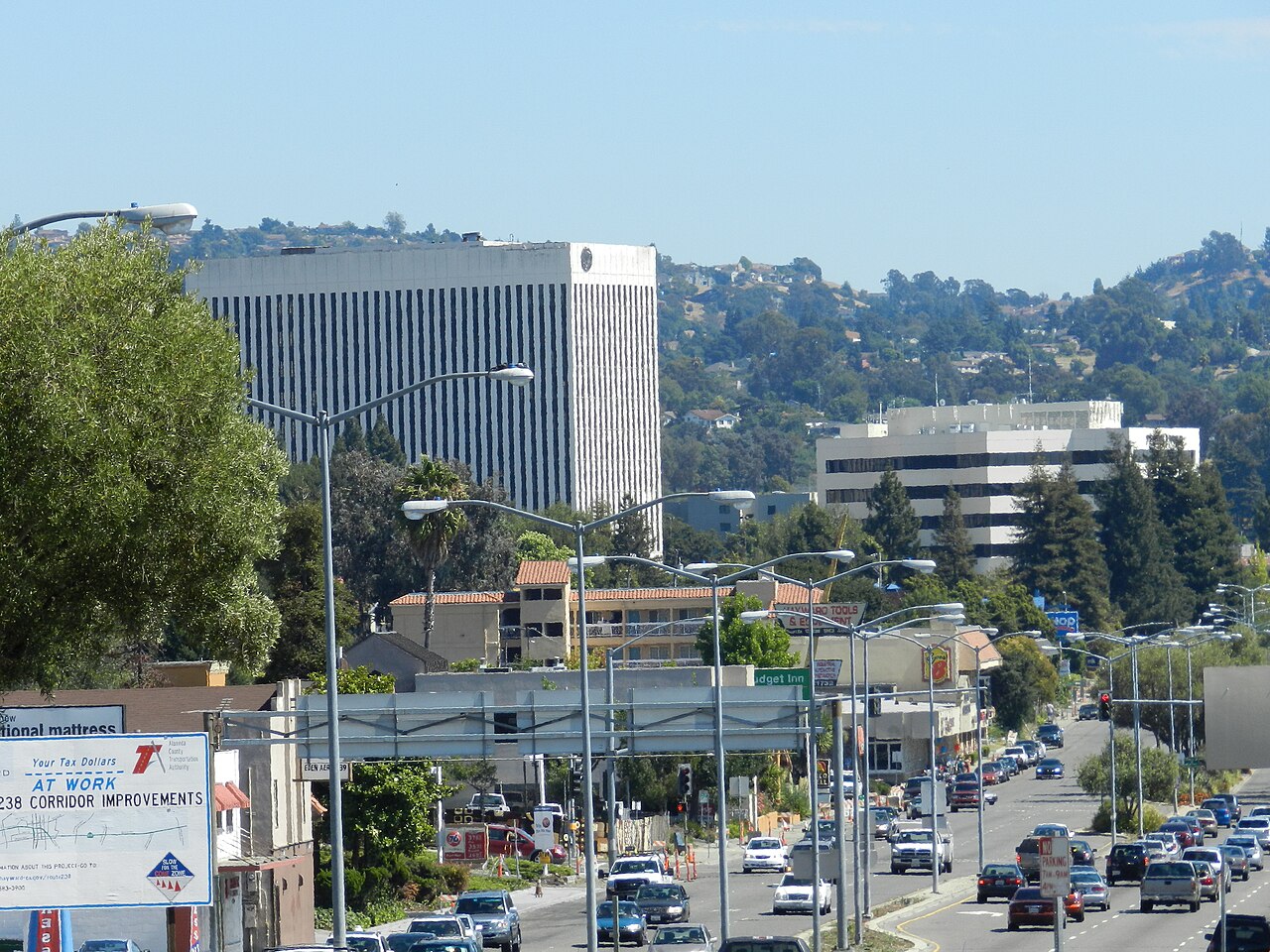 B Street and Downtown Hayward, California