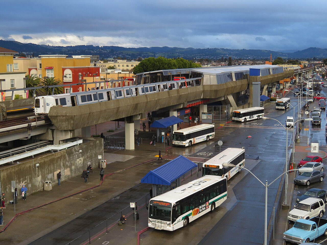 Fruitvale commercial district in Oakland, California