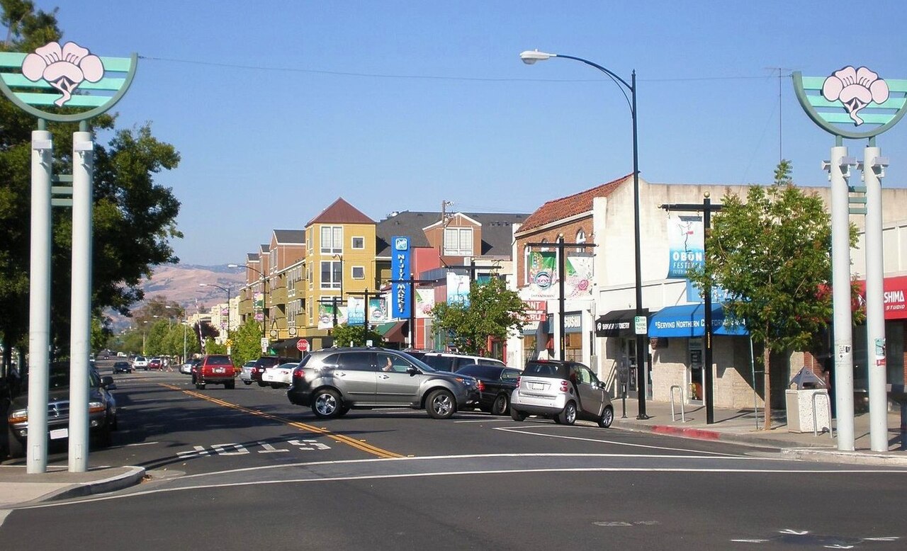 Jackson Street in San Jose Japantown