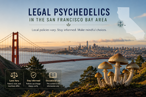 Legal psychedelics and mushroom alternatives guide for the San Francisco Bay Area