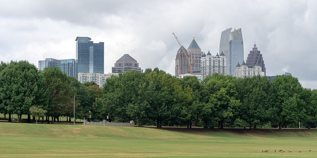 Piedmont Park and Exedra Plaza in Piedmont, California