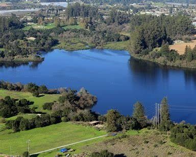 Pinto Lake in Watsonville, California