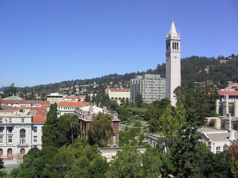 Sather Tower on the UC Berkeley campus