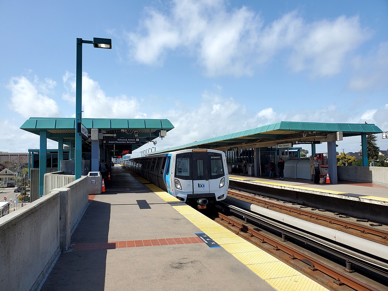 West Oakland BART Station on 7th Street