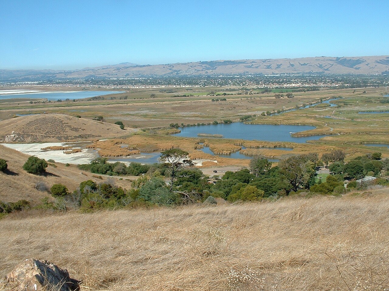 Coyote Valley open space north of Morgan Hill California