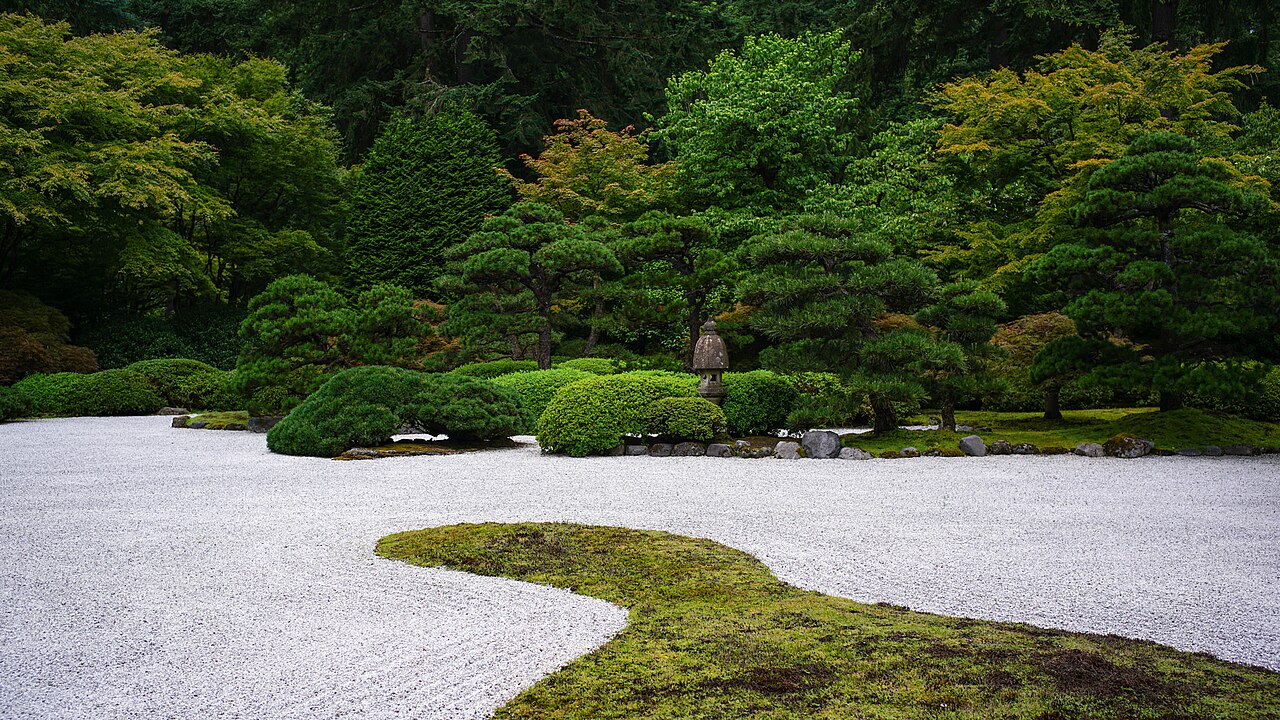 Portland Japanese Garden in Washington Park